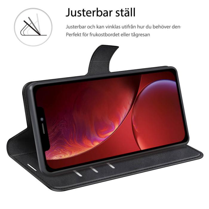 A-One Brand - Flip Folio Plånboksfodral till Apple iPhone 7/8 Plus - Svart