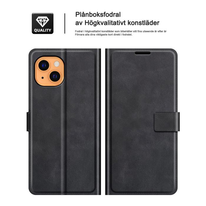UTGATT1 - RFID-Skyddat Plånboksfodral iPhone 13 - Boom of Sweden