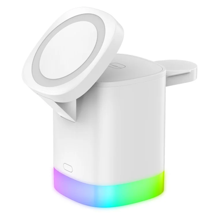 OEM - 3in1 MagSafe Trådlös Laddare iPhone Apple Watch Airpods