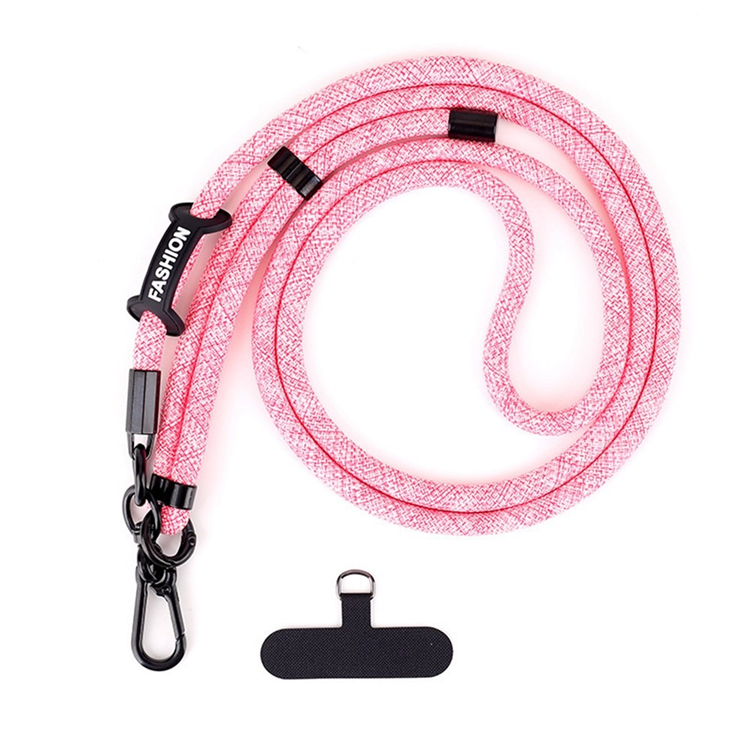 Crossbody Mobilrem Lanyard Justerbar 7mm - Röd/Vit | 264 | AlltMobil