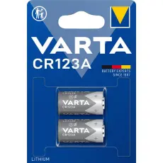 VARTA - Varta 2-pack CR123A Lithiumbatteri 3V