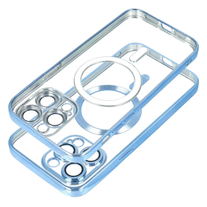 OEM - iPhone 13 Pro Max Mobilskal MagSafe Electro Mag - Blå