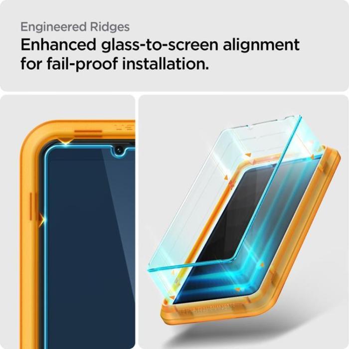 Spigen - Spigen [2-Pack] Sony Xperia 1 VI Härdat Glas Skärmskydd ALM Tr