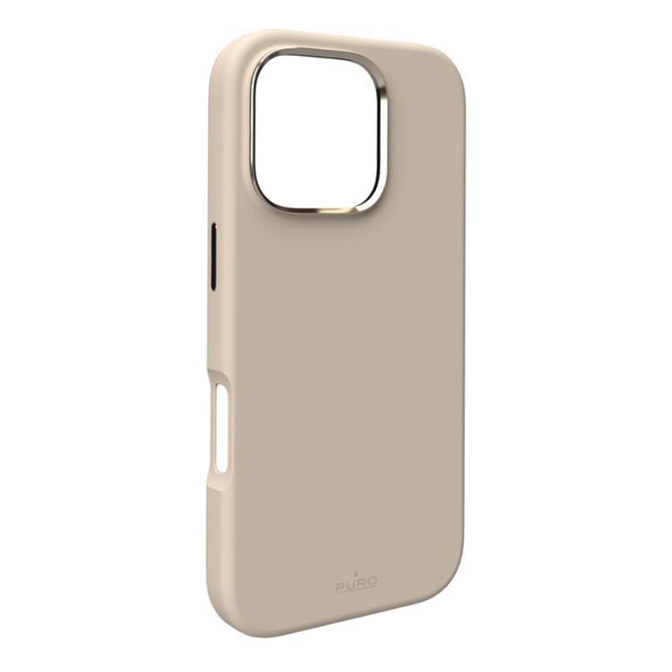 Puro Mobilskal till iPhone 16 Pro Max Magsafe Icon Pro Silikon - Beige | 2353 | AlltMobil