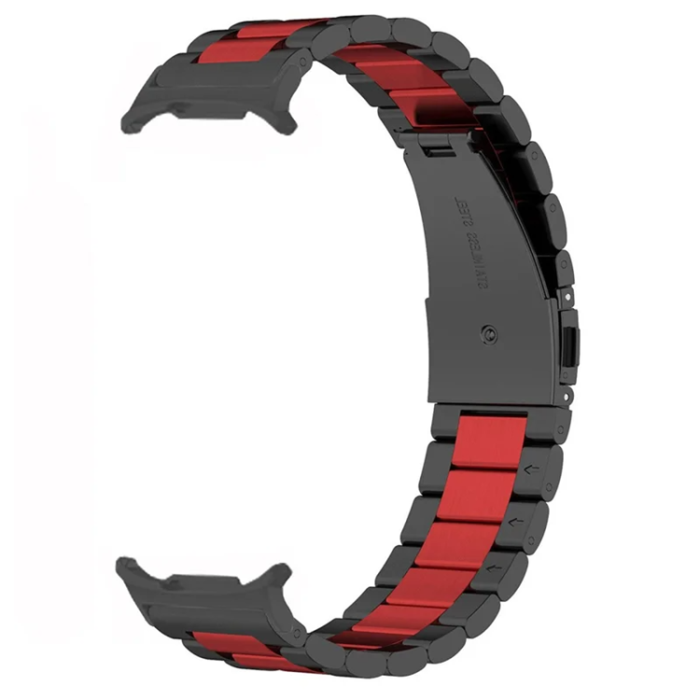 A-One Brand - Galaxy Watch 8 (44mm/40mm) Armband Stainless Steel Three Bead