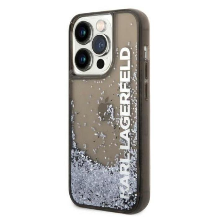 KARL LAGERFELD - Karl Lagerfeld iPhone 14 Pro Mobilskal Magsafe Liquid Glitter