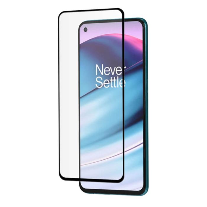 Mocolo - Mocolo Härdat Glas Skärmskydd till Oneplus Nord CE 5G - Svart