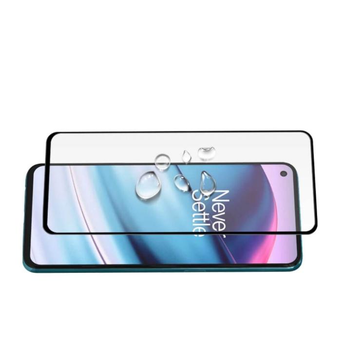 Mocolo - Mocolo Härdat Glas Skärmskydd till Oneplus Nord CE 5G - Svart