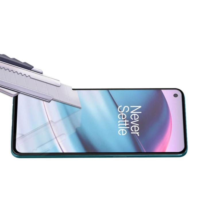 Mocolo - Mocolo Härdat Glas Skärmskydd till Oneplus Nord CE 5G - Svart