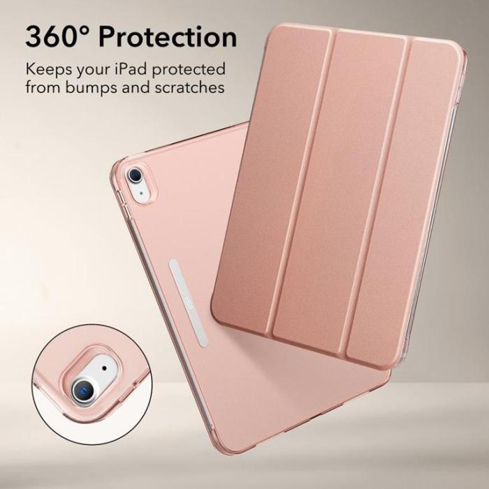 UTGATT1 - ESR iPad (2022) Fodral Ascend Trifold - Rose guld