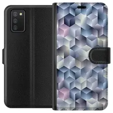 Gustaf - Pl&aring;nboksfodral till Samsung Galaxy A02s med Cyklon