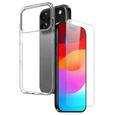NORTHJO - Northjo iPhone 17 Pro Max Mobilskal Soft TPU och Härdat Glas