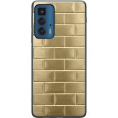 iSecrets - Mobilskal till Motorola Edge 20 Pro med Gyllene Murstenar