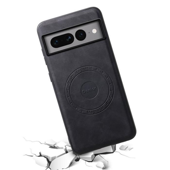 DENIOR - DENIOR D14 Google Pixel 7 Pro 5G Fodral PU+PC+TPU Svart