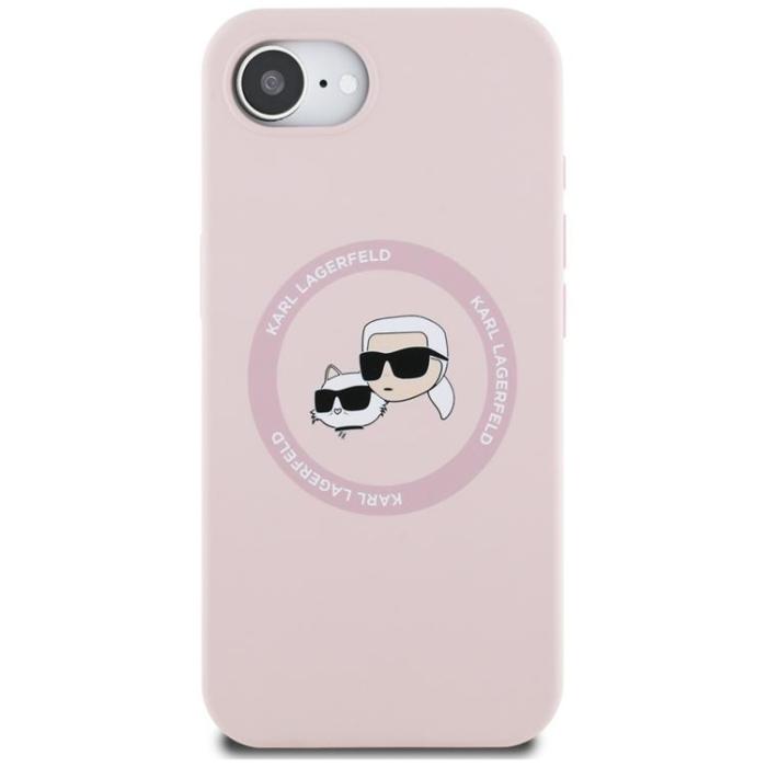 KARL LAGERFELD - Karl Lagerfeld iPhone 16e Mobilskal MagSafe Karl&Choupette
