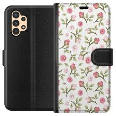 iSecrets - Pl&aring;nboksfodral till Samsung Galaxy A13 med Blommigt