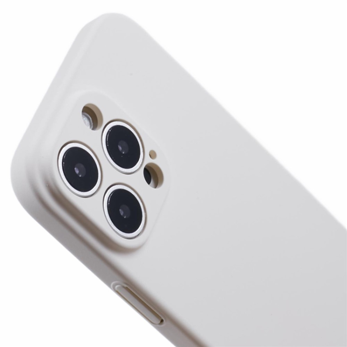 A-One Brand - iPhone 16 Pro Max Mobilskal Skin-Touch Rubberized PC - Vit