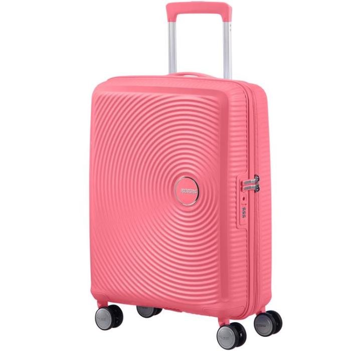 AMERICAN TOURISTER - American Trourister Resväska Soundbox 55 Exp - Rosa