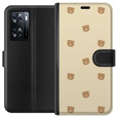 iSecrets - Pl&aring;nboksfodral till OnePlus Nord N20 SE med Bj&ouml;rnm&ouml;nster