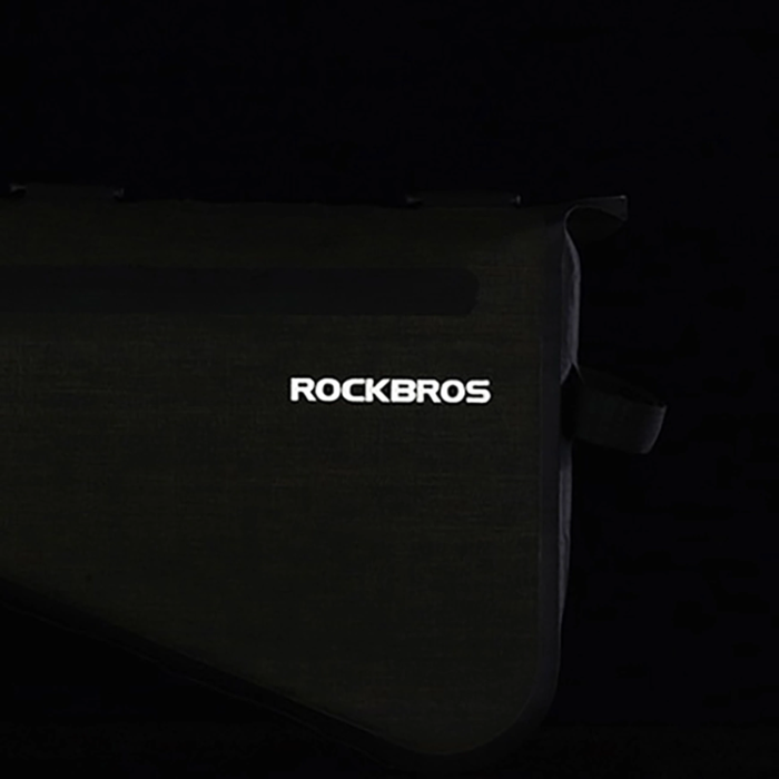 Rockbros - Rockbros AS-017 Cykelramsväska 5 L - Mörkgrön
