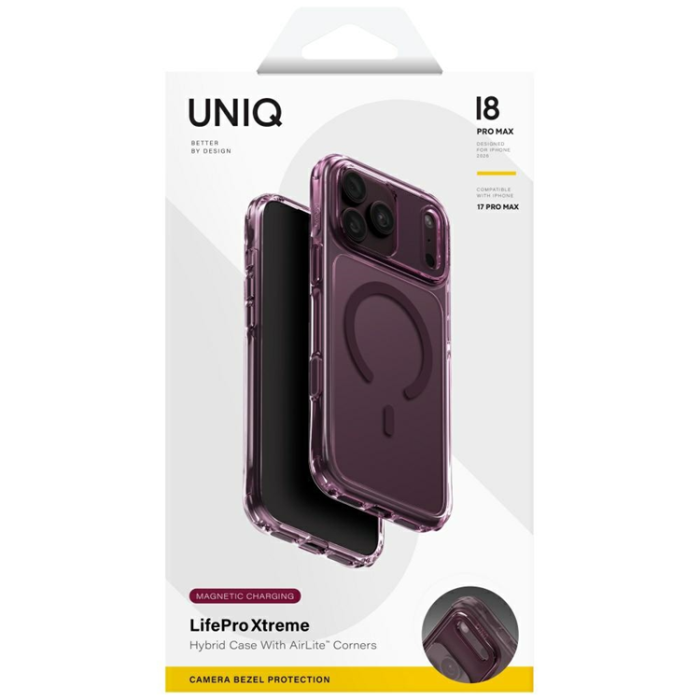 UNIQ - Uniq Mobilskal för iPhone 18 Pro/17 Pro MagSafe Lifepro Xtreme