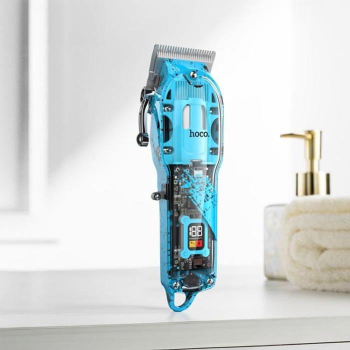 Hoco - Hoco Hårklippare 2600mAh DAR10 - Blå