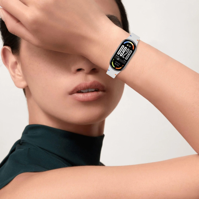 Tech-Protect - Tech-Protect Xiaomi Smart Band 8/9/10/NFC Armband Silikon - Blå