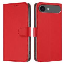 A-One Brand - iPhone Air Plånboksfodral Solid Color - Röd