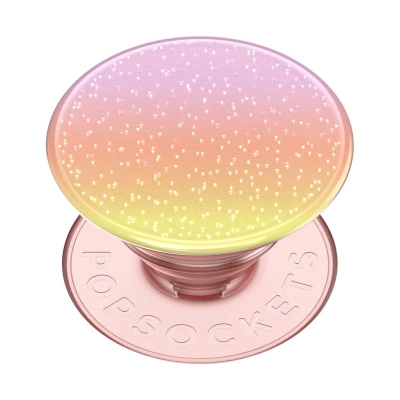 POPSOCKETS Mobilhållare PopGrip Original Glitter Aura Sunrise
