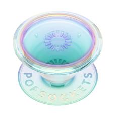 PopSockets - POPSOCKETS Mobilh&aring;llare PopGrip Original Clear Iridescent