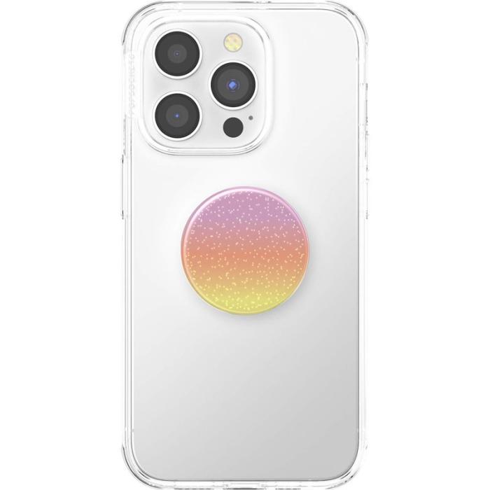 PopSockets - POPSOCKETS Mobilhållare PopGrip Original Glitter Aura Sunrise