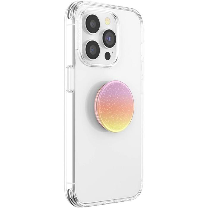 PopSockets - POPSOCKETS Mobilhållare PopGrip Original Glitter Aura Sunrise