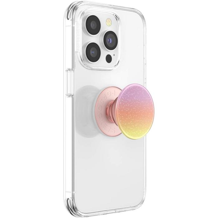 PopSockets - POPSOCKETS Mobilhållare PopGrip Original Glitter Aura Sunrise