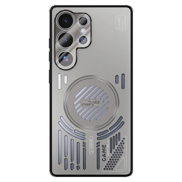 ABEEL - ABEEL Magnetic Skal för Samsung Galaxy S25 Ultra - Grå