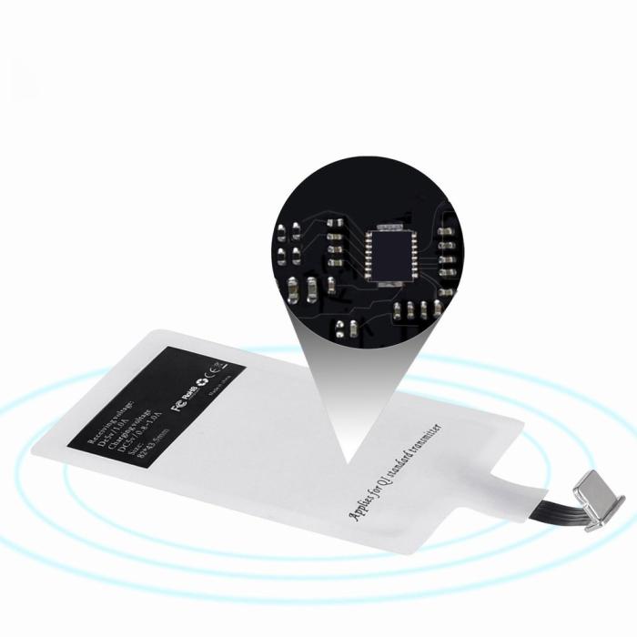 Choetech - Choetech Qi Trådlös Adapter - Lightning - Vit