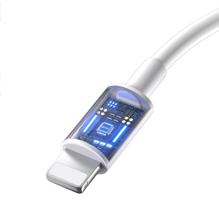 Devia - Devia USB-C till Lightning kabel 27W 2m 3A EC146 PD Smart