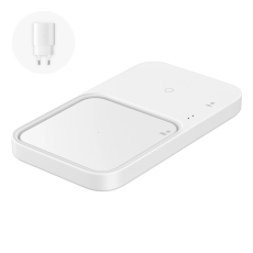 Samsung - Samsung 15W Trådlös Laddare + Väggladdare och Kabel - Vit