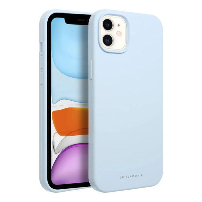 Roar - Roar iPhone 11 Mobilskal Roar Cloud Skin - Ljusblå