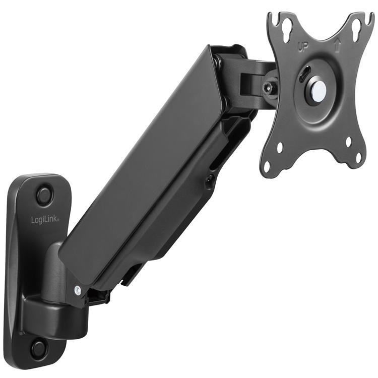 LOGILINK Monitorarm Väggfäste 17-32"""" gasfjädrad 260mm | 264 | AlltMobil