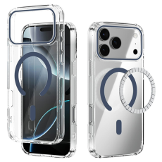 ABEEL - ABEEL iPhone 17 Pro Mobiskal MagSafe Anti Scratch - Blå