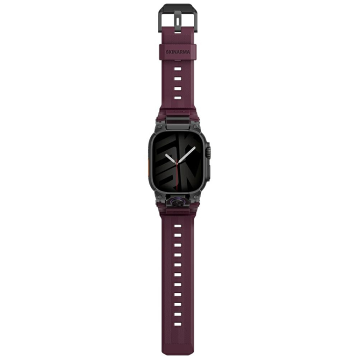 Skinarma - Skinarma Apple Watch Ultra (49mm) Armband Talon - Burgundy