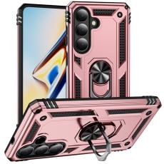 OEM - Mobilskal till Samsung Galaxy S26 Plast med St&auml;ll - Ros&eacute;guld