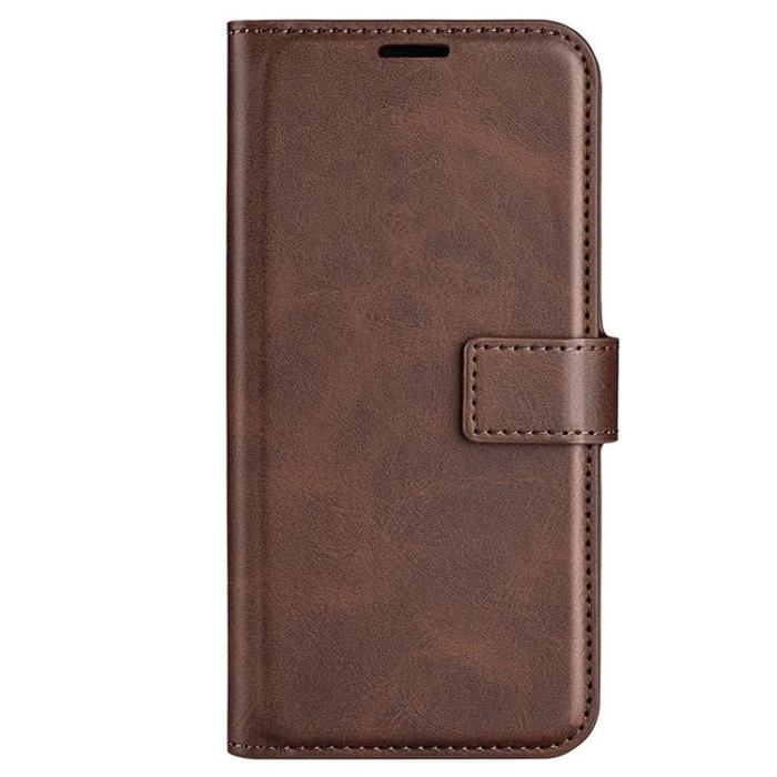 OEM - Flip Folio iPhone 14 Plus Plånboksfodral - Mörkbrun