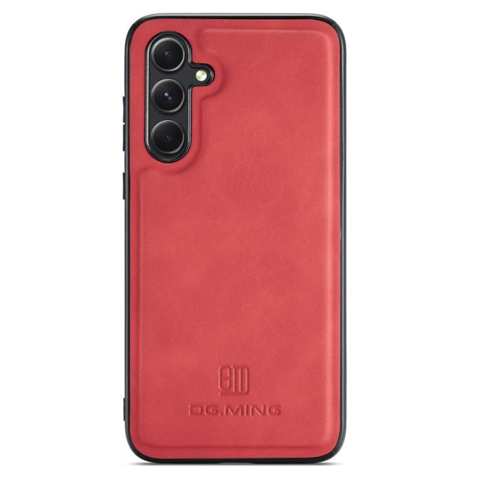 DG.MING - DG.MING Mobilskal till Samsung Galaxy A36 5G PU Läder Hybrid Brun