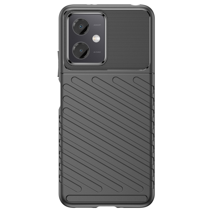OEM - Xiaomi Poco X5 5G/Redmi Note 12 5G Mobilskal Thunder - Svart