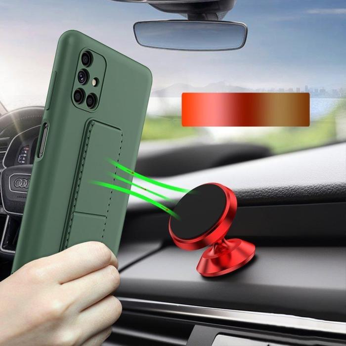 Wozinsky - Wozinsky Kickstand SilikonSkal Samsung Galaxy M51 - Svart