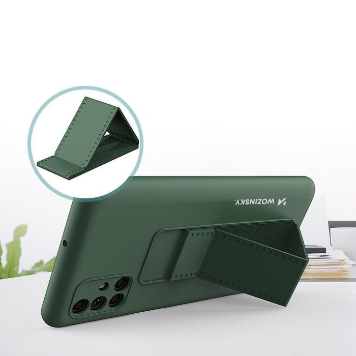 Wozinsky - Wozinsky Kickstand SilikonSkal Samsung Galaxy M51 - Svart