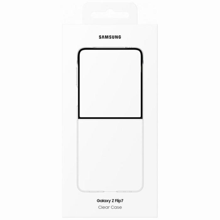 Samsung - Samsung Galaxy Z Flip 7 Mobilskal Clear Slim - Transparent