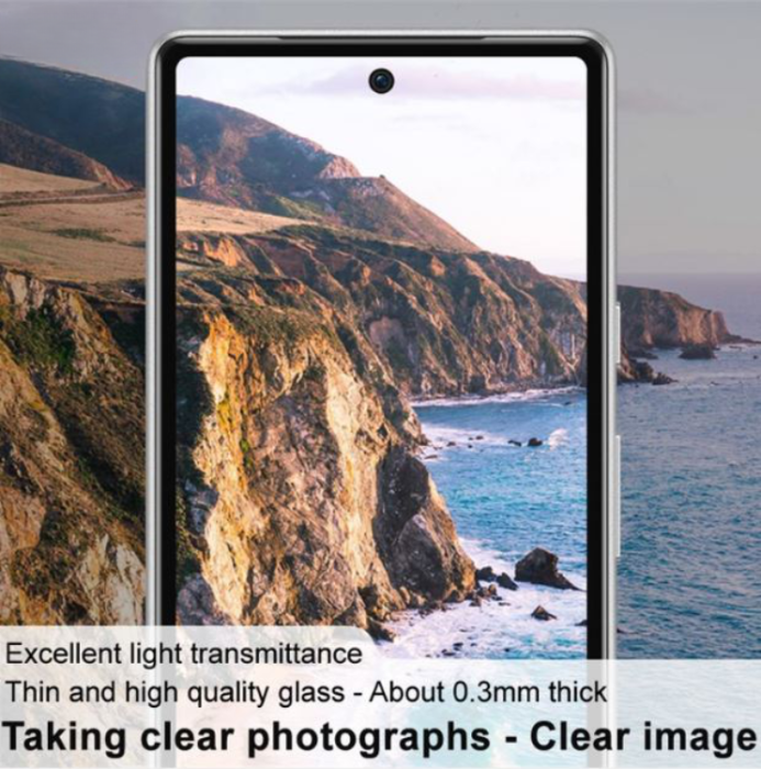 Imak - IMAK Google Pixel 7A Kameralinsskydd i Härdat glas