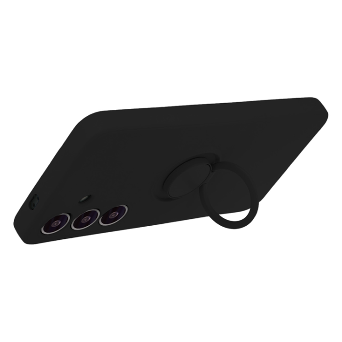 Tecto Shield - Tecto Shield Galaxy S23 Mobilskal Ring - Svart